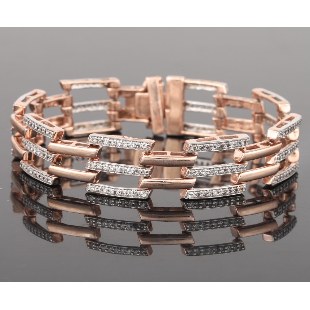 18KT Gold Work Wear Diamond Bracelet