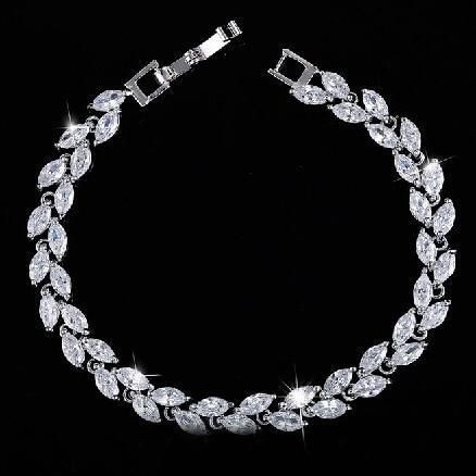 marquise charm bracelet