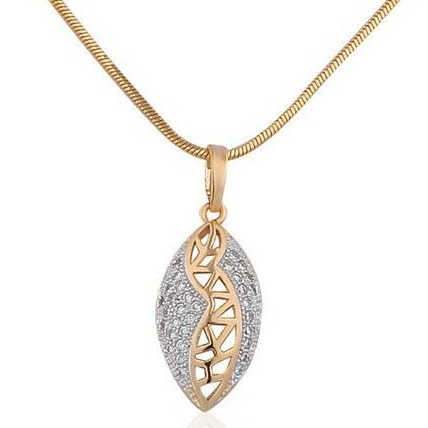 Designer real diamond pendant