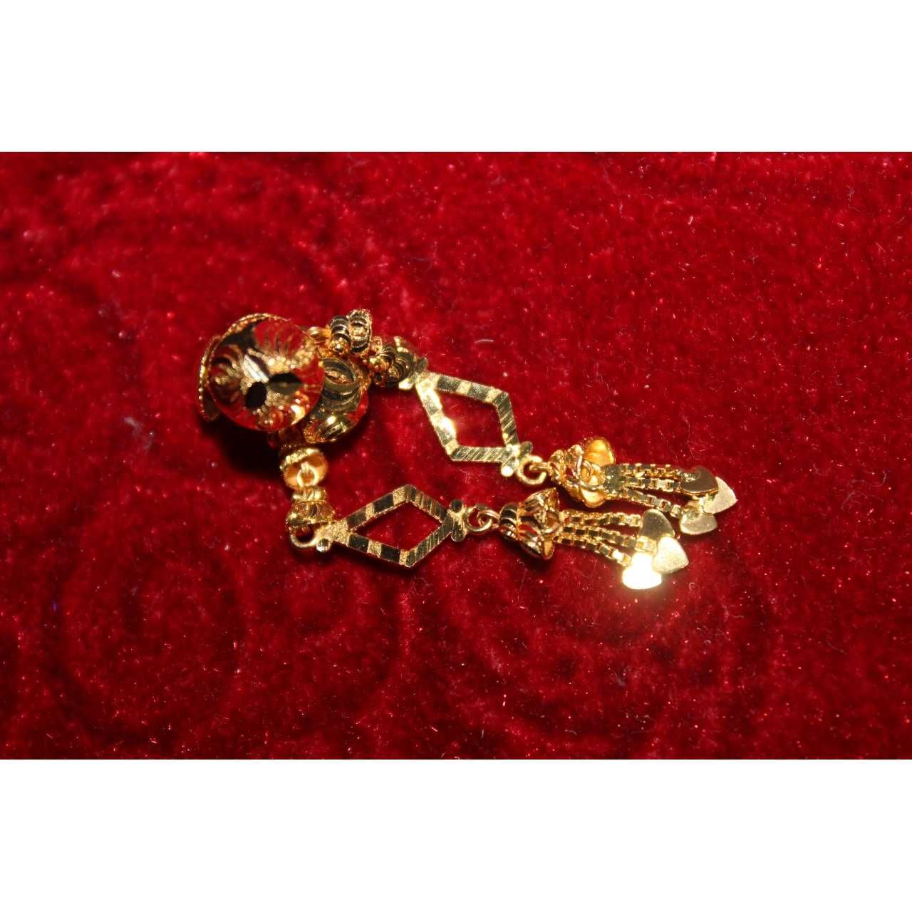 22k Gold Attractive Earrings