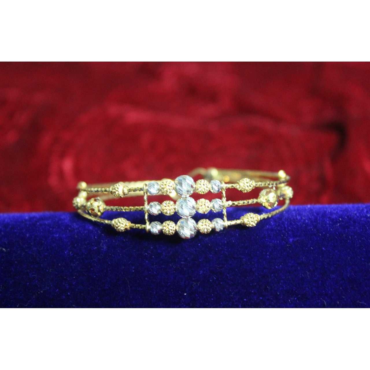 22KT Gold Ladies Indian Antique Bracelet