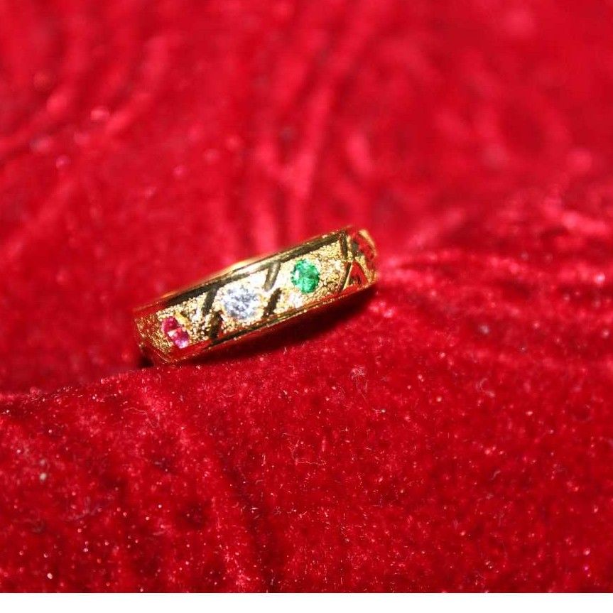 22KT Designer Gold Ladies Ring