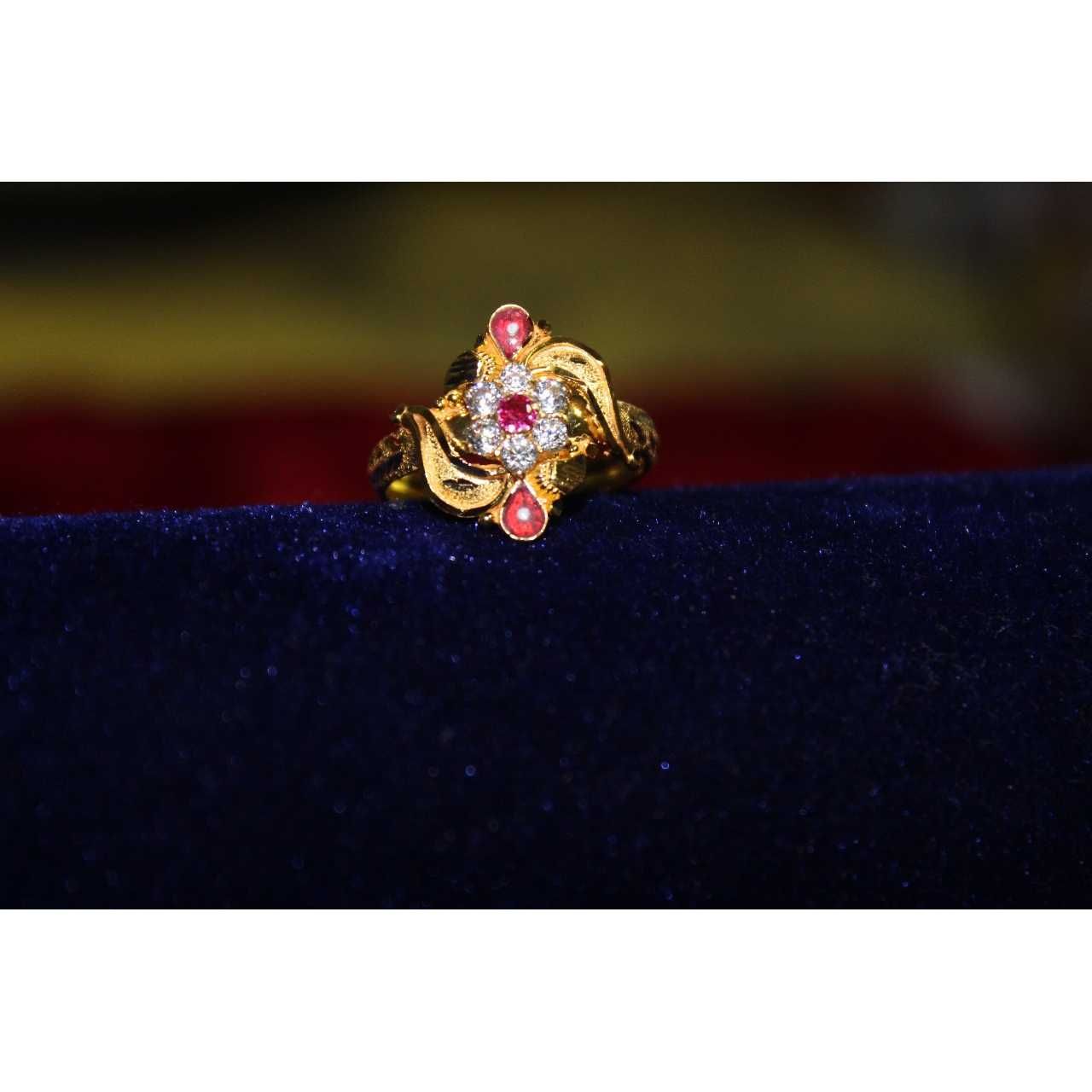 22KT Gold Designer Ring
