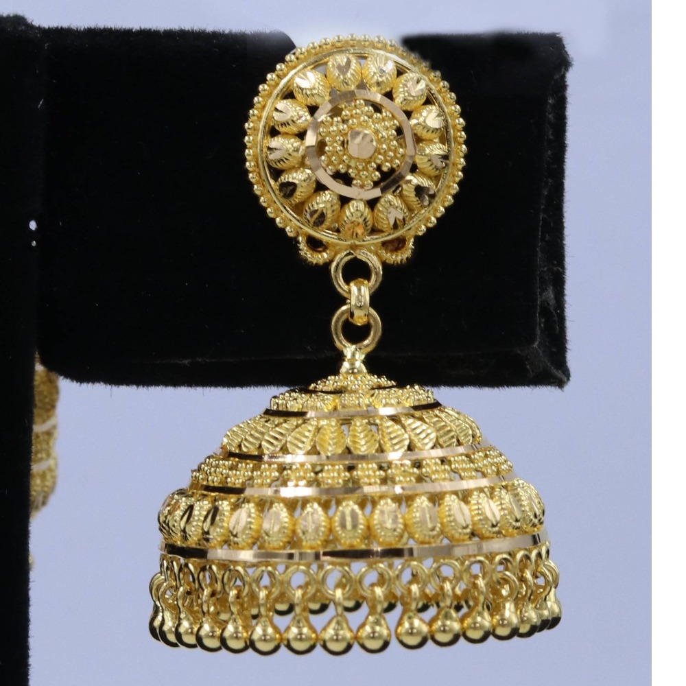 916 CALCUTTI YELLOW GOLD EARRING