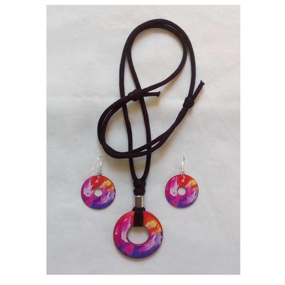 Colorful Indian Necklace Set