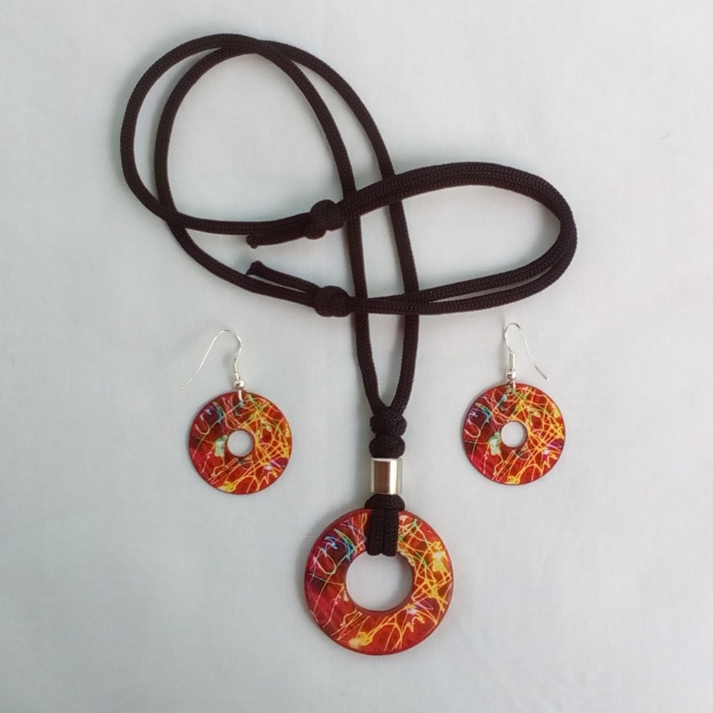 Multi Colorful Necklace Set ( Pieces )
