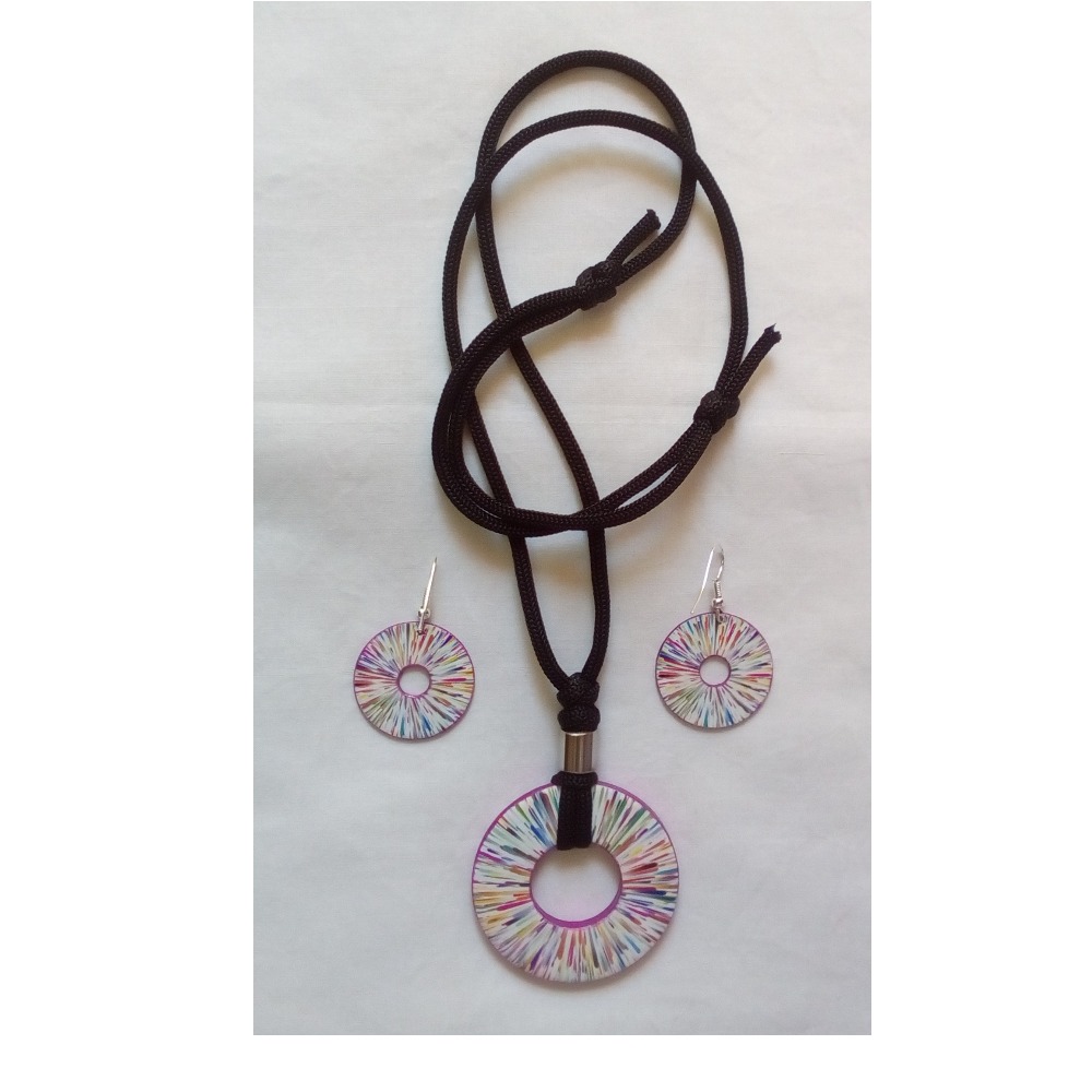 Modern Indian Multicolor Necklace Set
