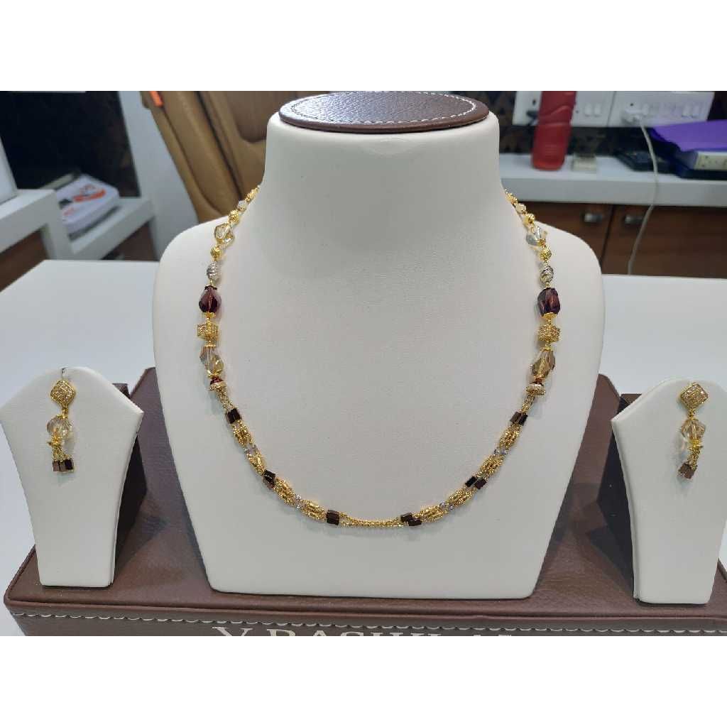 Desginer 916 Gold Pearl Mala