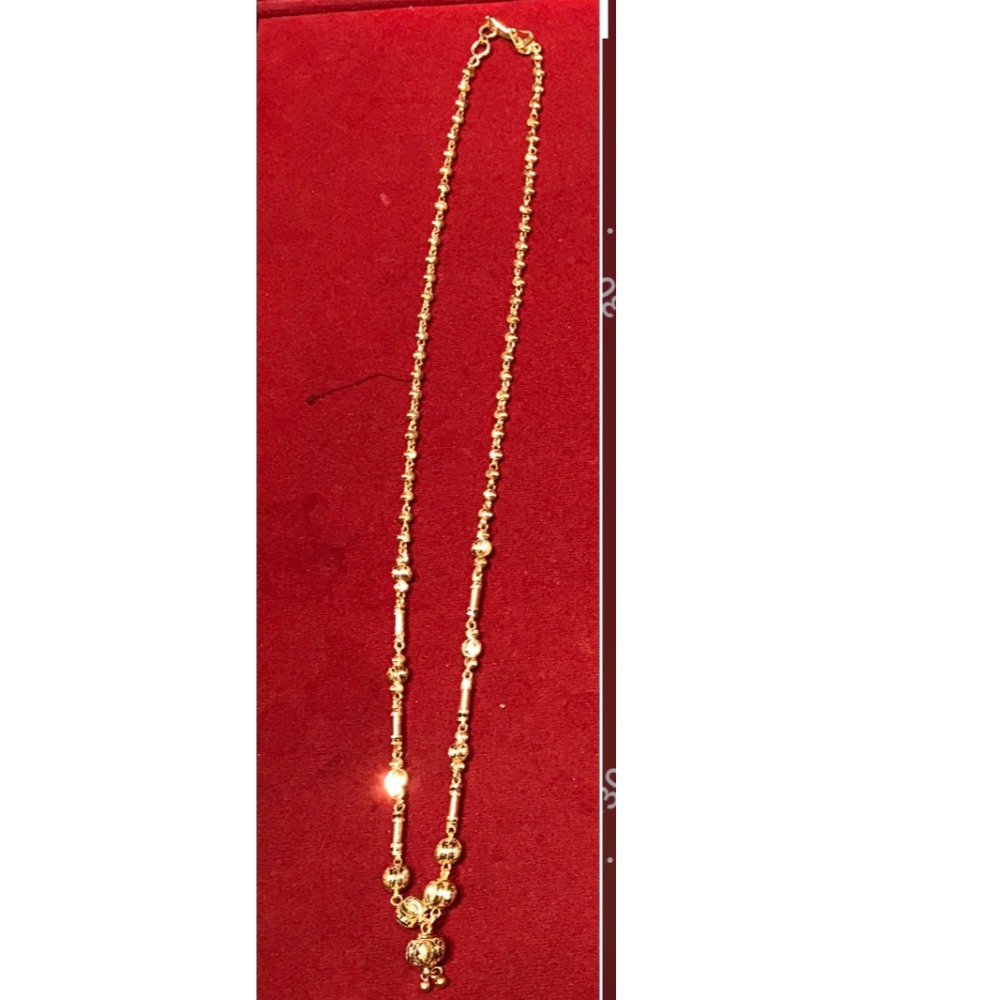 22KT Gold Vertical Mala