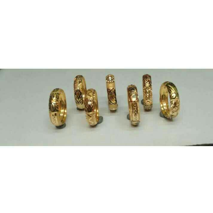 22KT Gold Plain Attractive Ring