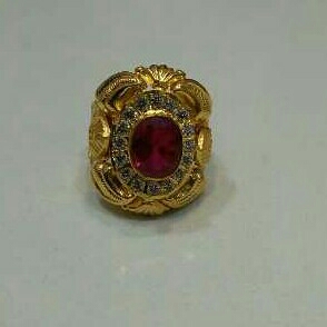 22KT Gold Mens Ring