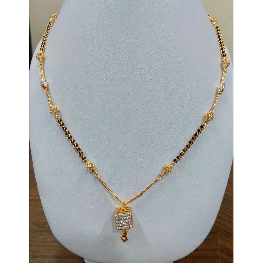 22KT Gold Fancy Mangalsutra