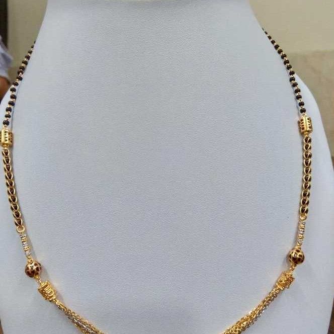 916 Gold Simple Style Mangalsutra