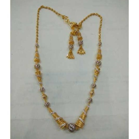 22K / 916 Gold Ladies Vertical Fusion Attractive Mala