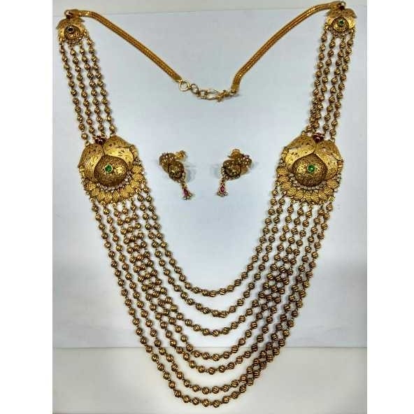22K / 916 Gold Ladies Fusion Chithirai Bridal Antique Mala