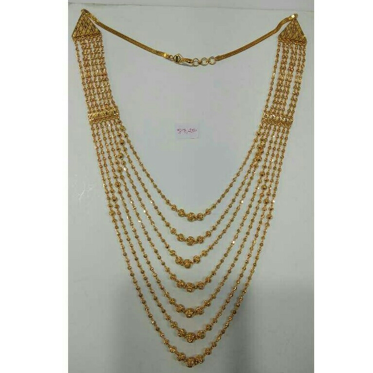 22k Gold Vertical Mala