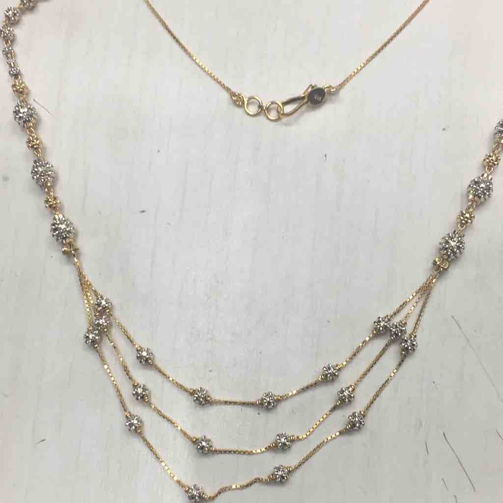 Modern Shiny Attractive Vertical dokiya Necklace