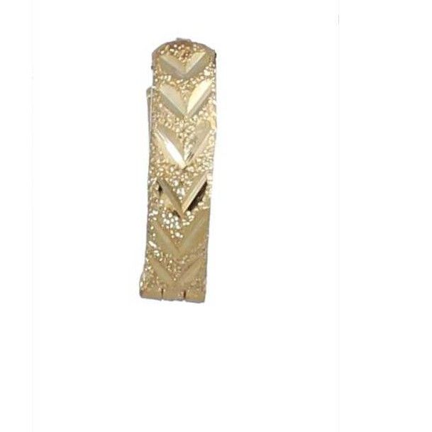 18K / 750 Gold Plain Fancy UV Bali