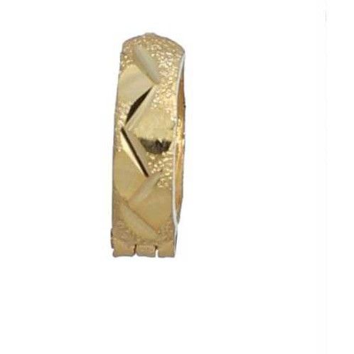 18K / 750 Gold Plain UV Modern Bali