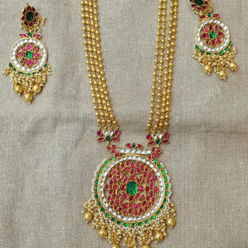 ruby stone long set 1139