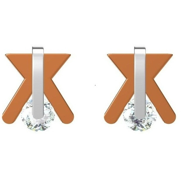 18kt cz rose gold tops