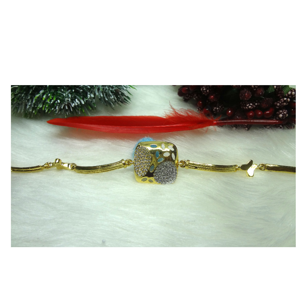 916 GOLD CZ DIAMOND STYLISH LADIES bracelet