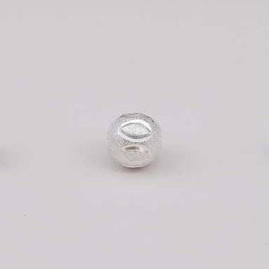 6mm White Silver Para