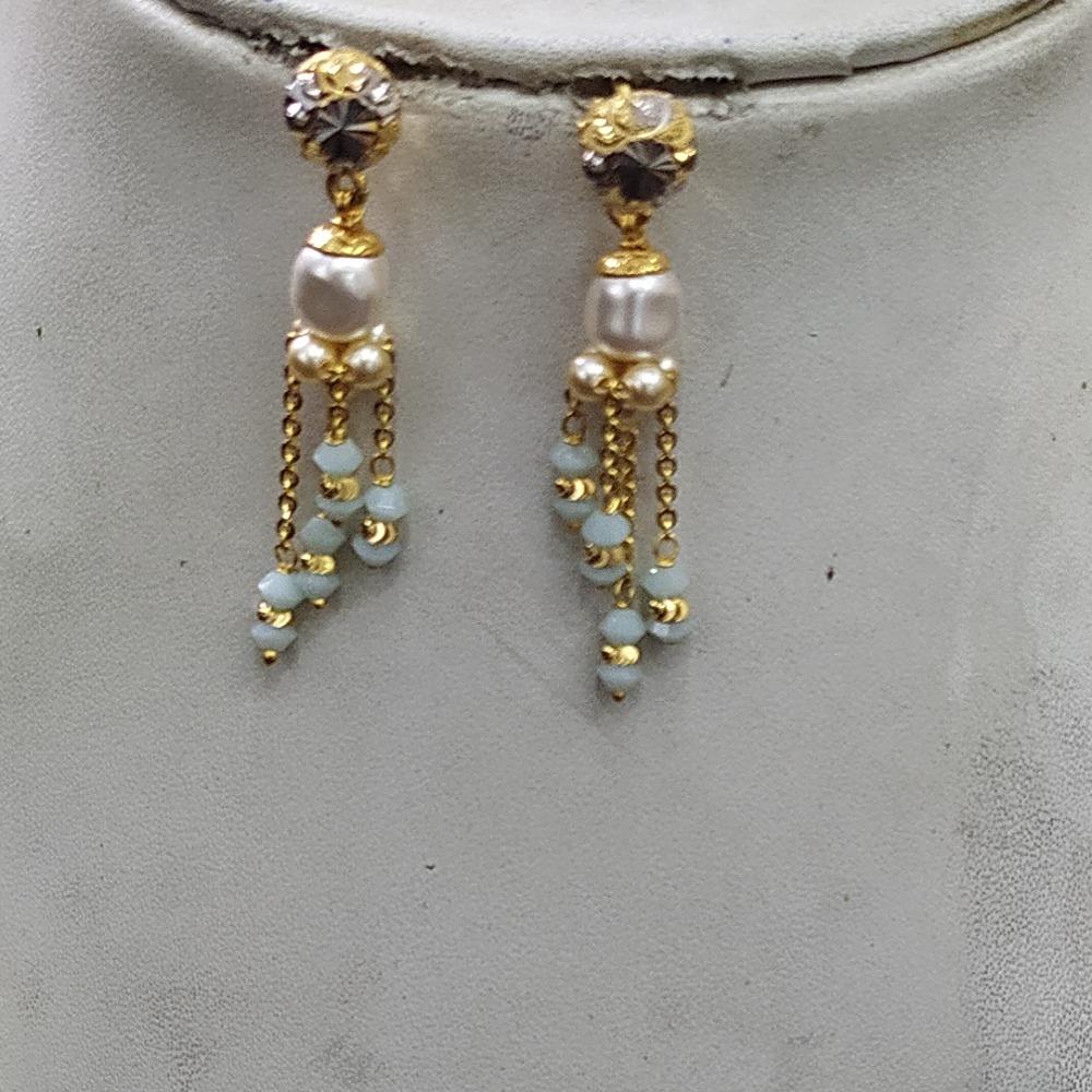 22k Gold With Pearl Necklace Set
