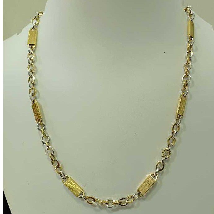 18kt Gold Trendy  Italian Chain