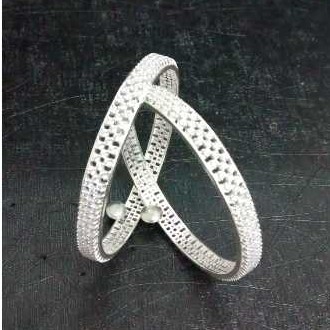 Silver Ladies Indian Fancy Bangle