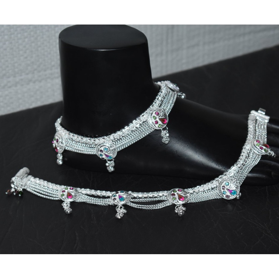 Fancy Silver  Payal