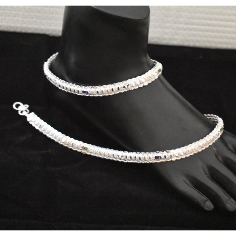 Fancy Silver D payal