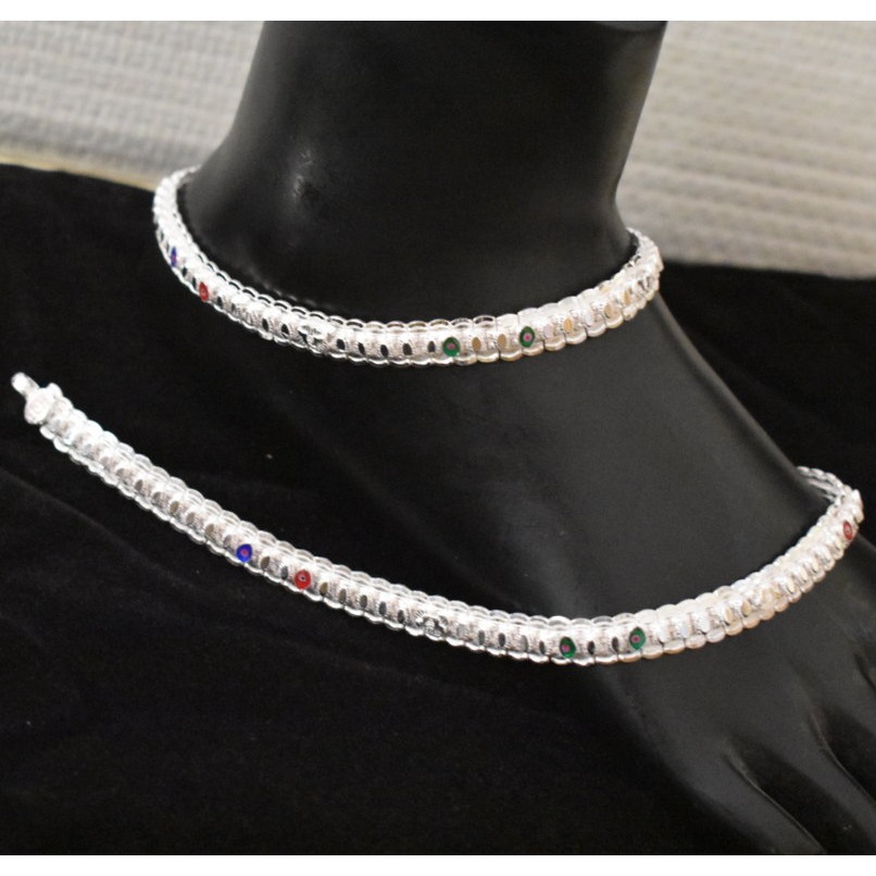 Fancy Silver D Payal