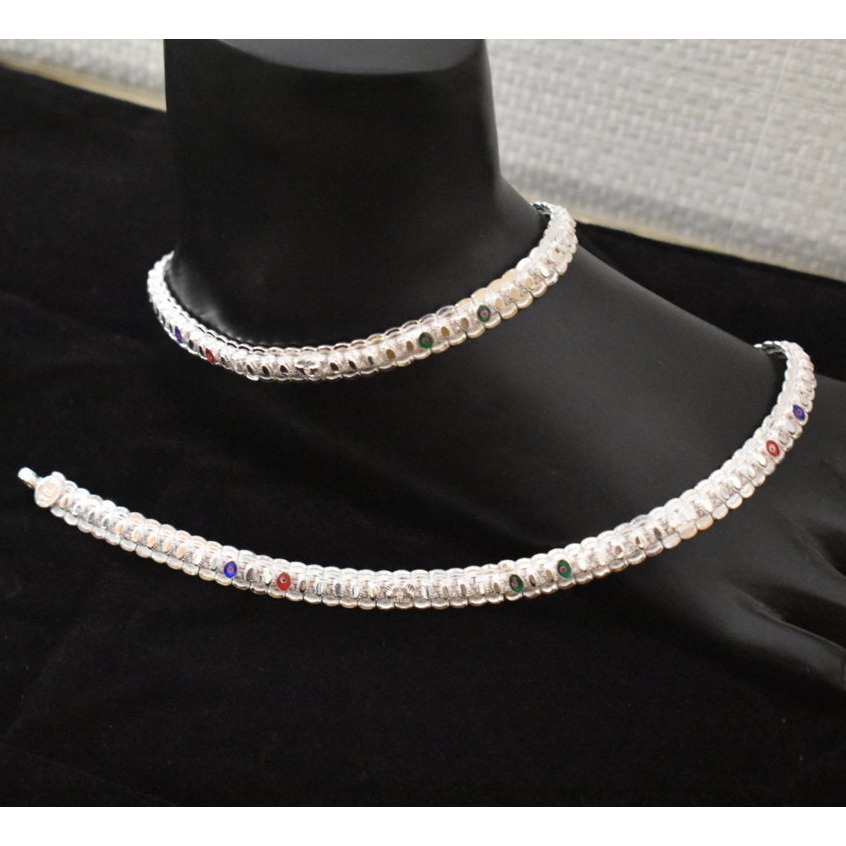 Fancy Silver D Payal