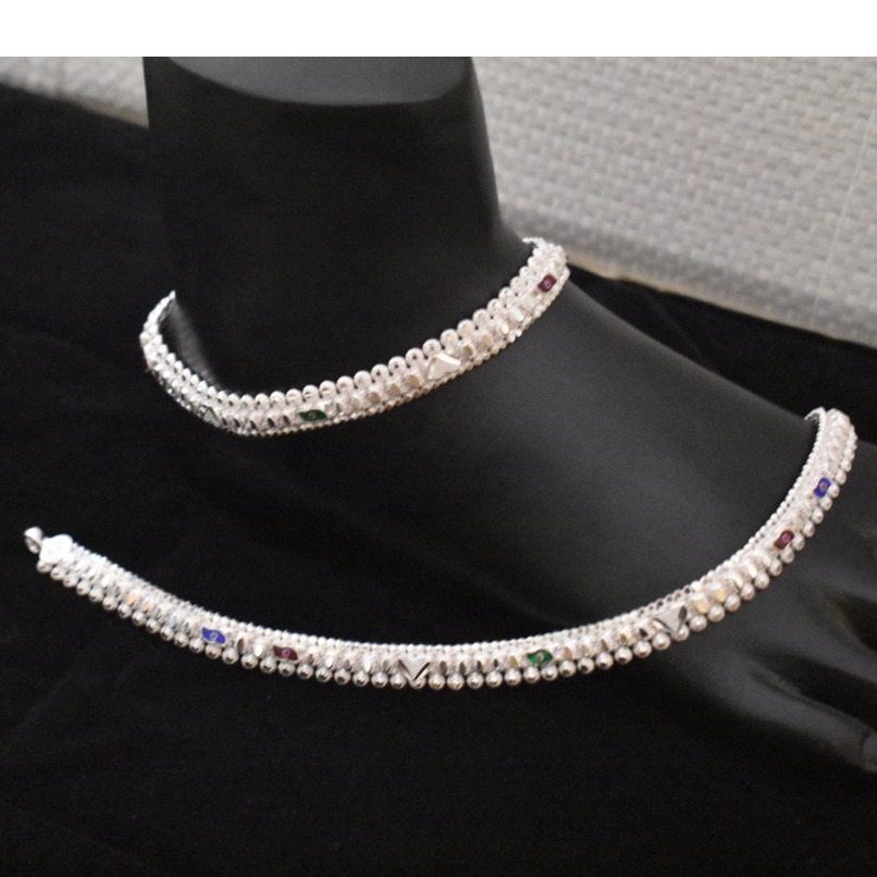Fancy Silver D payal