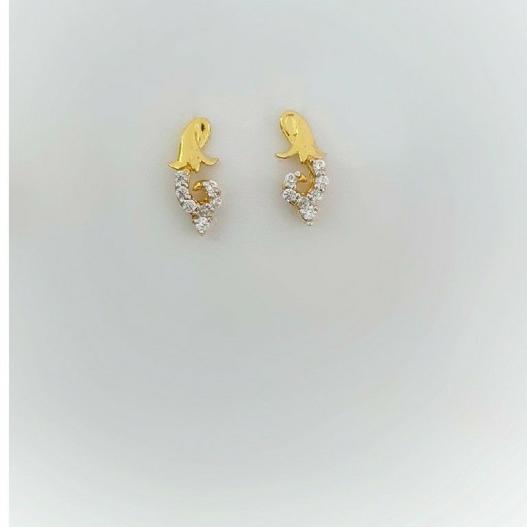 18k Delicate Earrings