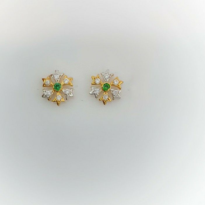 18k Delicate Earrings