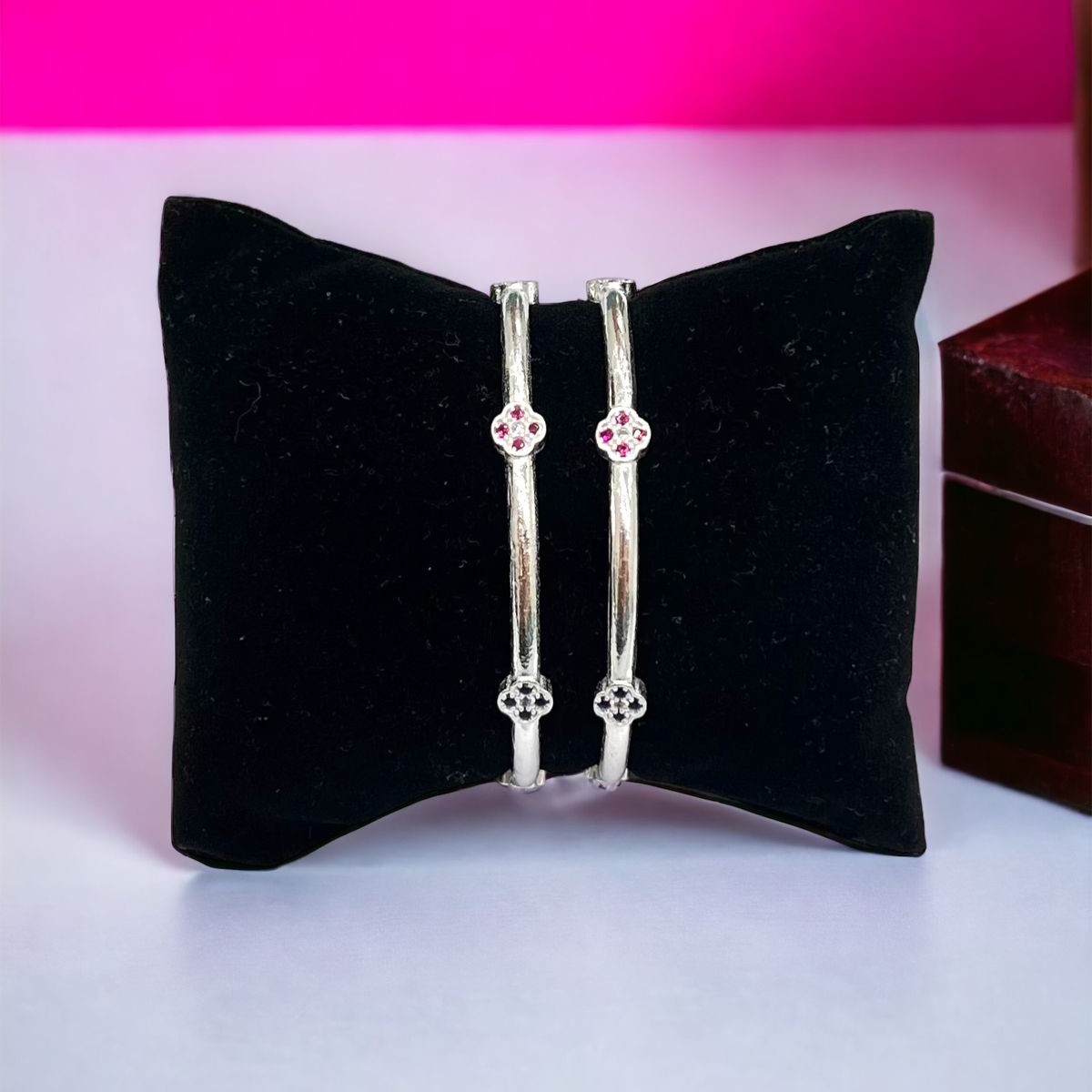 925 SIlver Unique Design Micro Bangle
