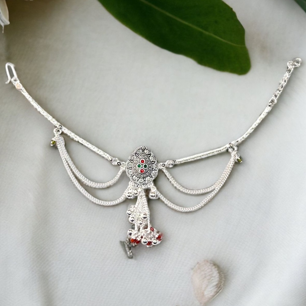Silver trending design bajubandh for women
