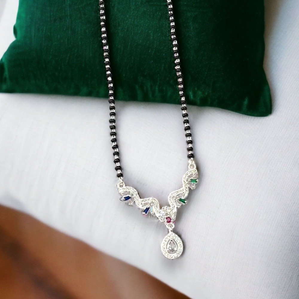 925 Silver Fancy Micro Mangalsutra
