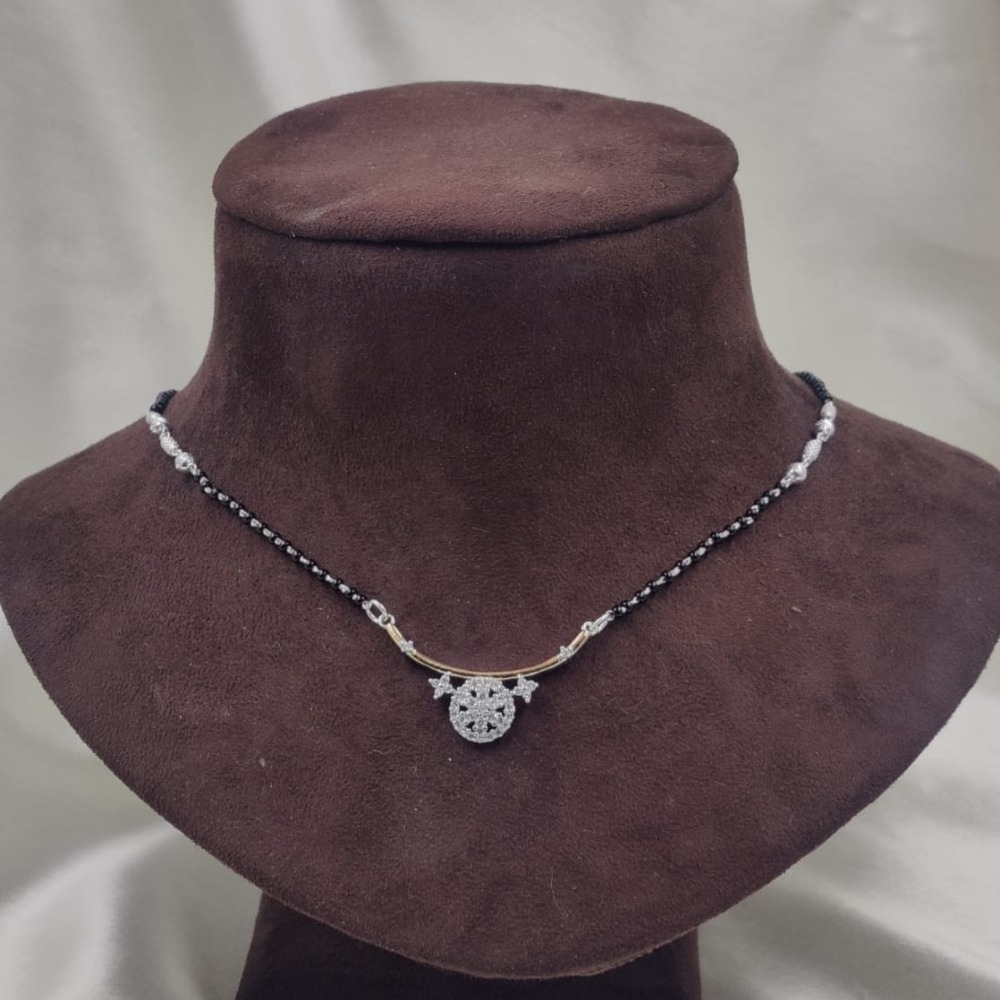 925 Silver Micro Single Line Mangalsutra