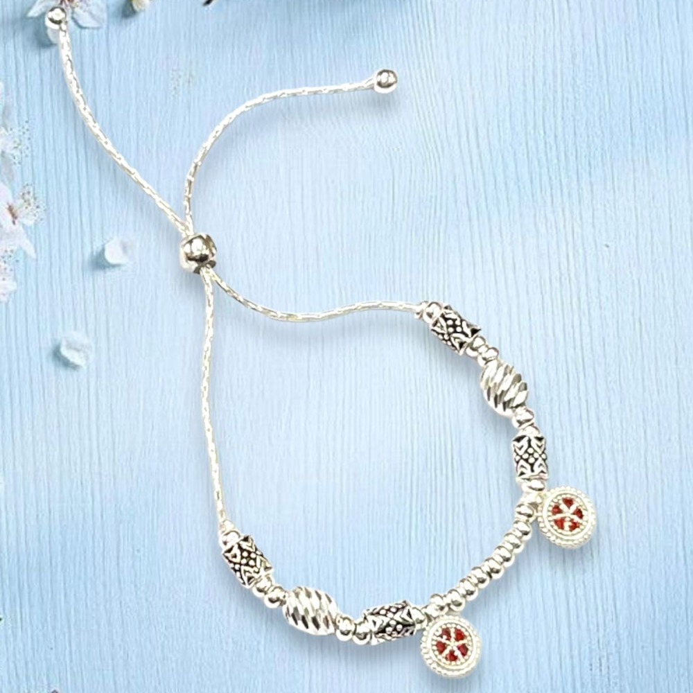 925 silver cnc micro adjustable bracelet