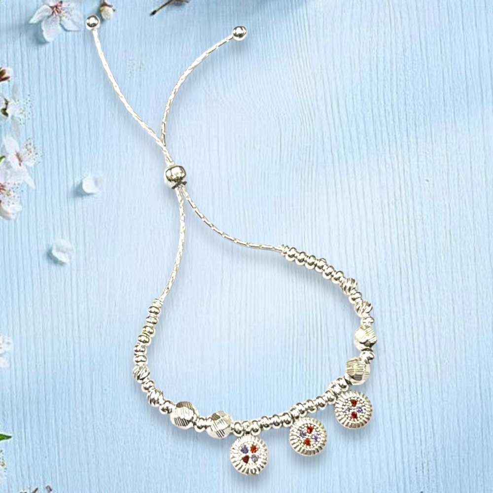 925 silver cnc micro bracelet for women