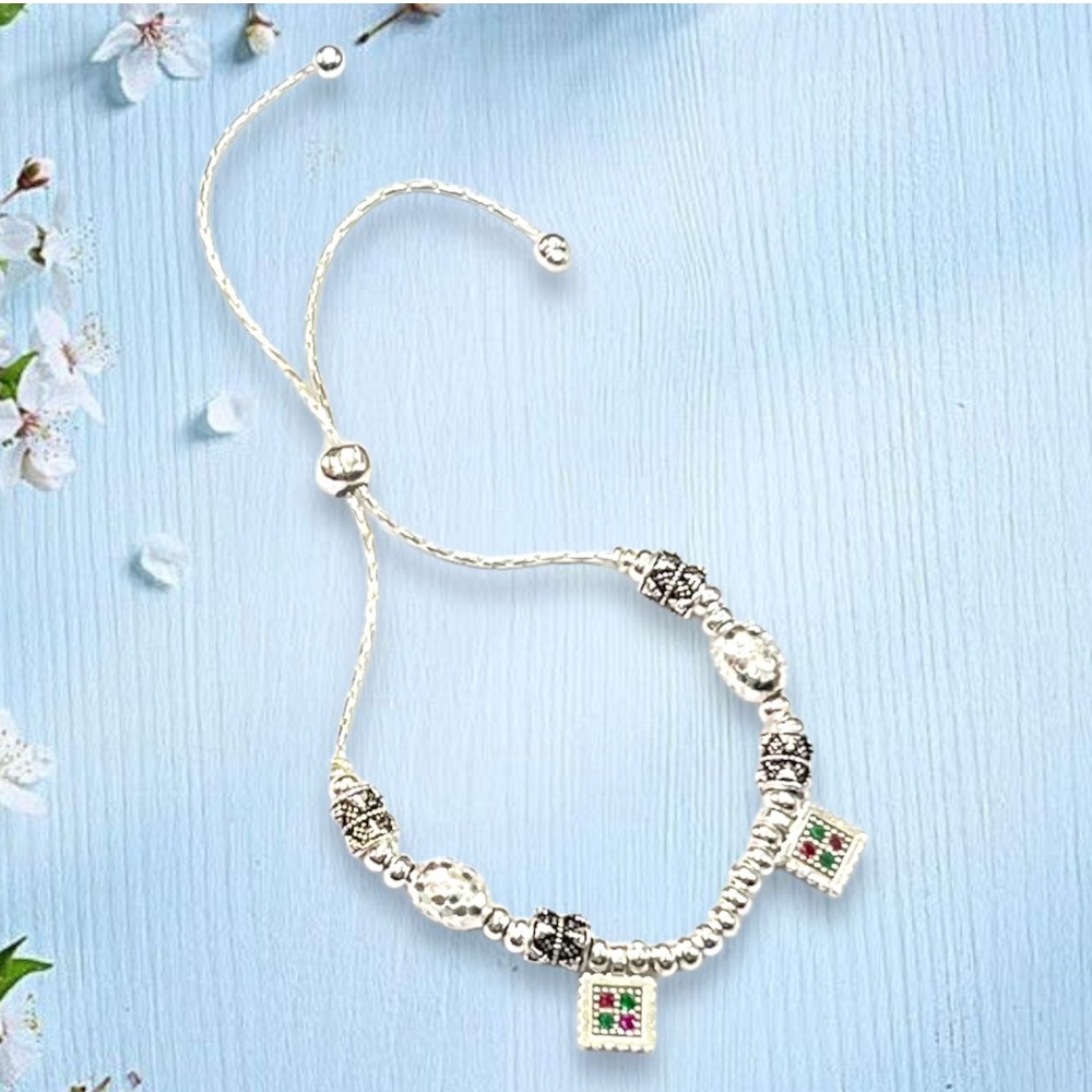 925 silver cnc micro bracelet