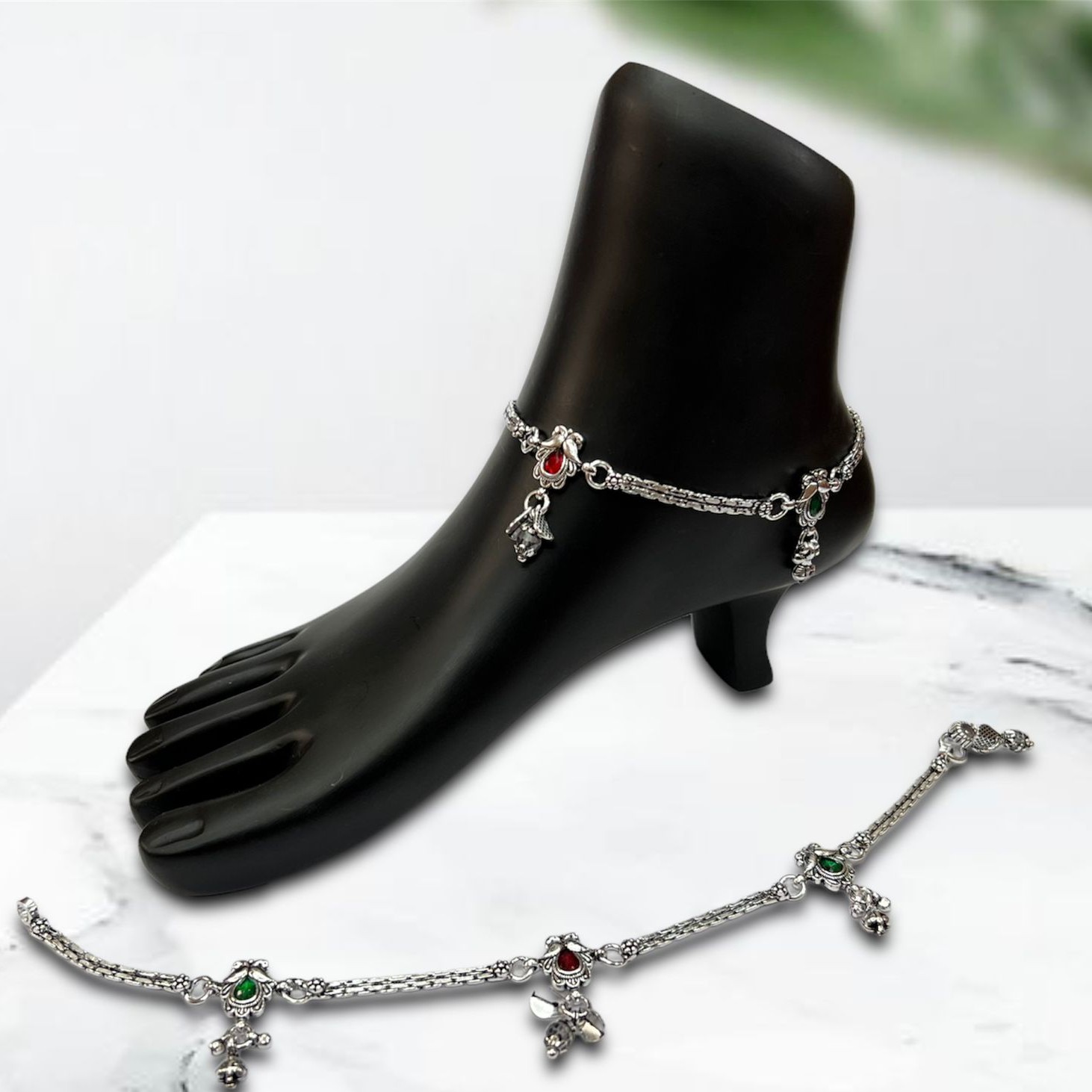 925 Silver Designer Payal