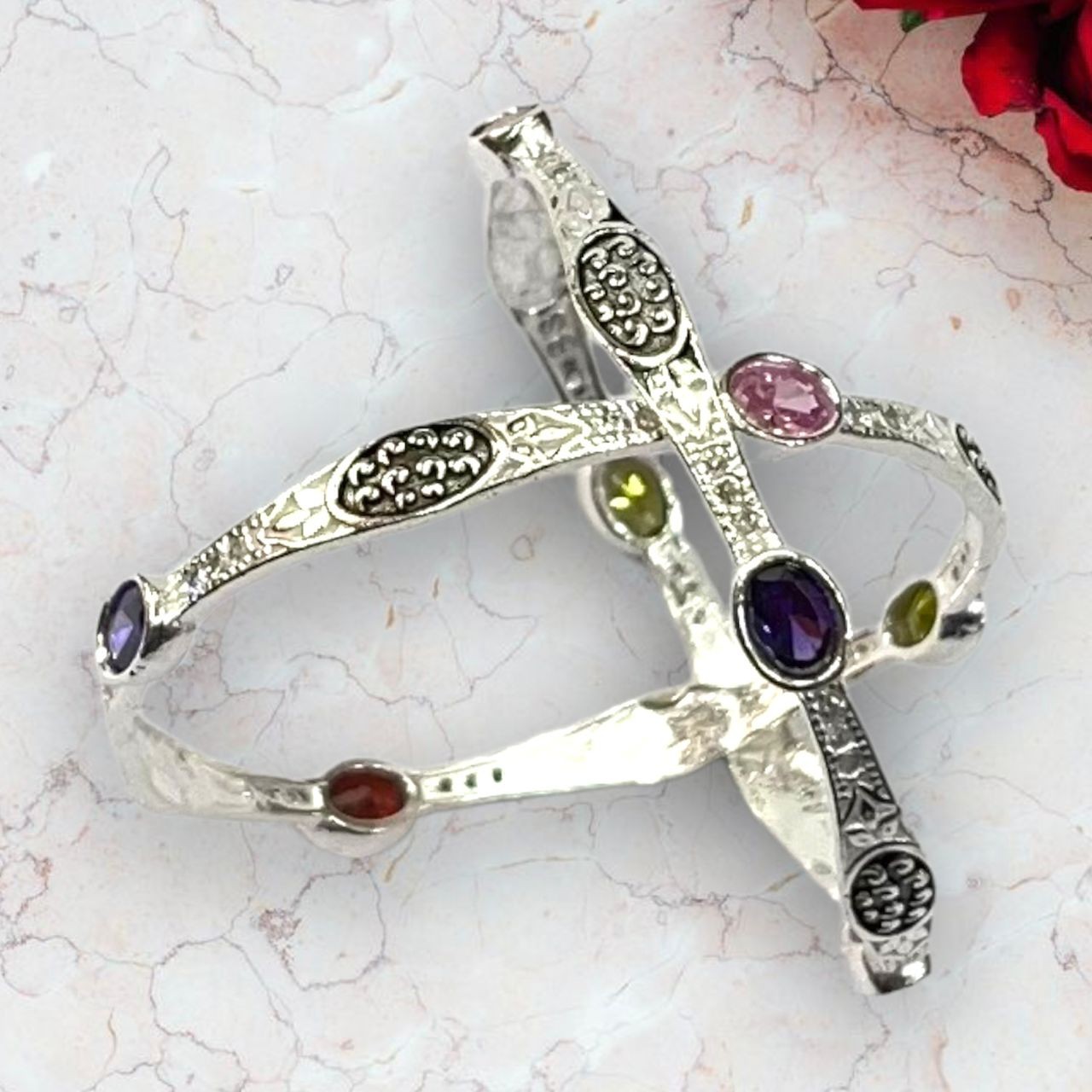 925 Silver Fancy Bangles