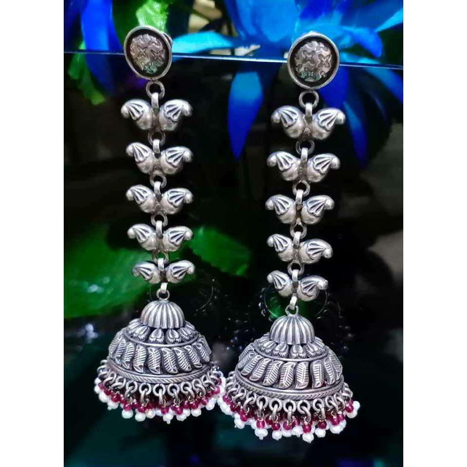 92.5 Sterling Silver Jummer Earring Ms-3500