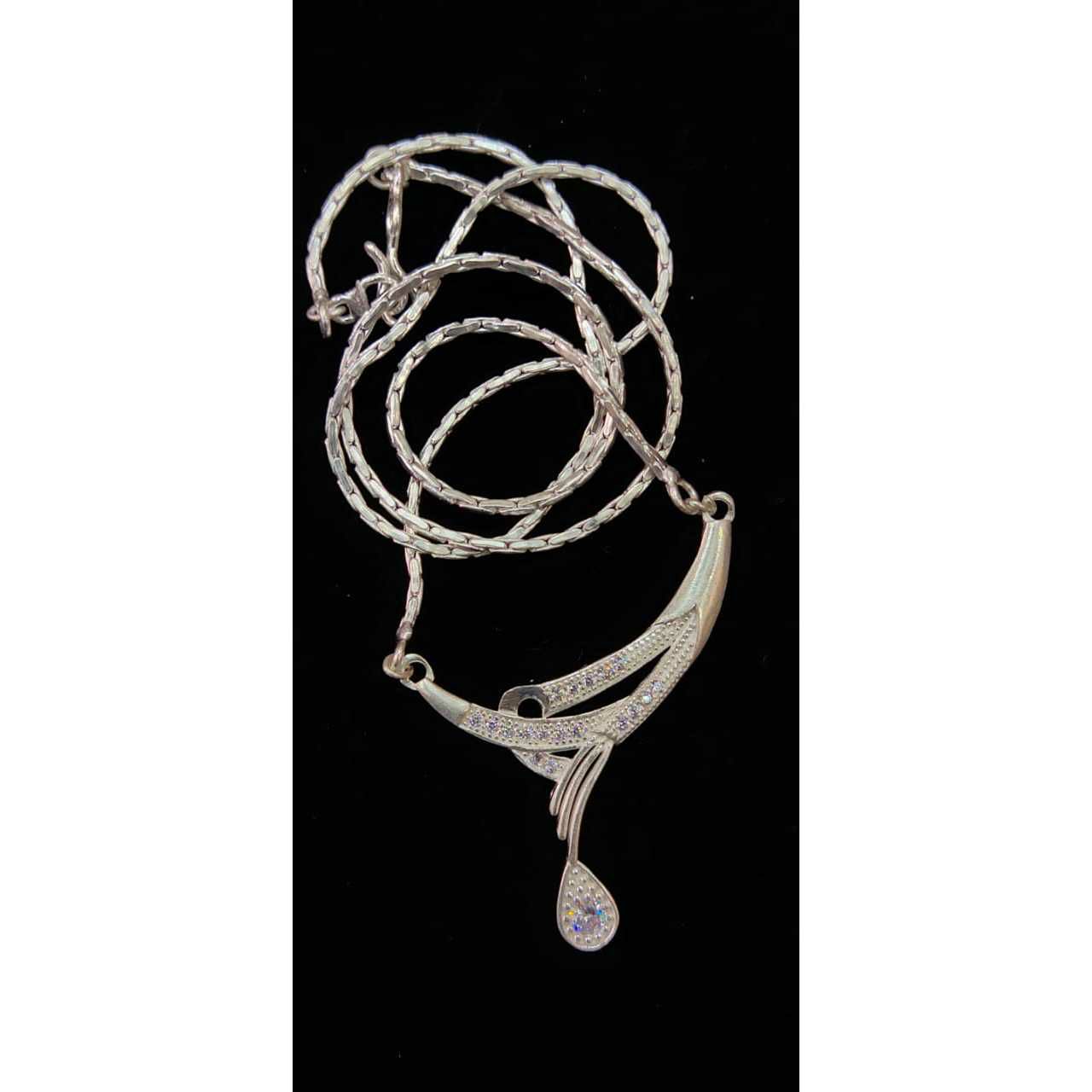 Square Chain With Micro Pendant Ms-3168