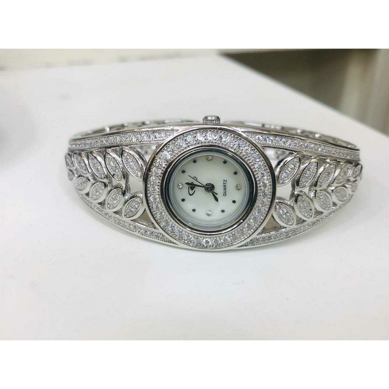 92.5 Sterling Silver Super Nice Lock Type Watch Ms-2885