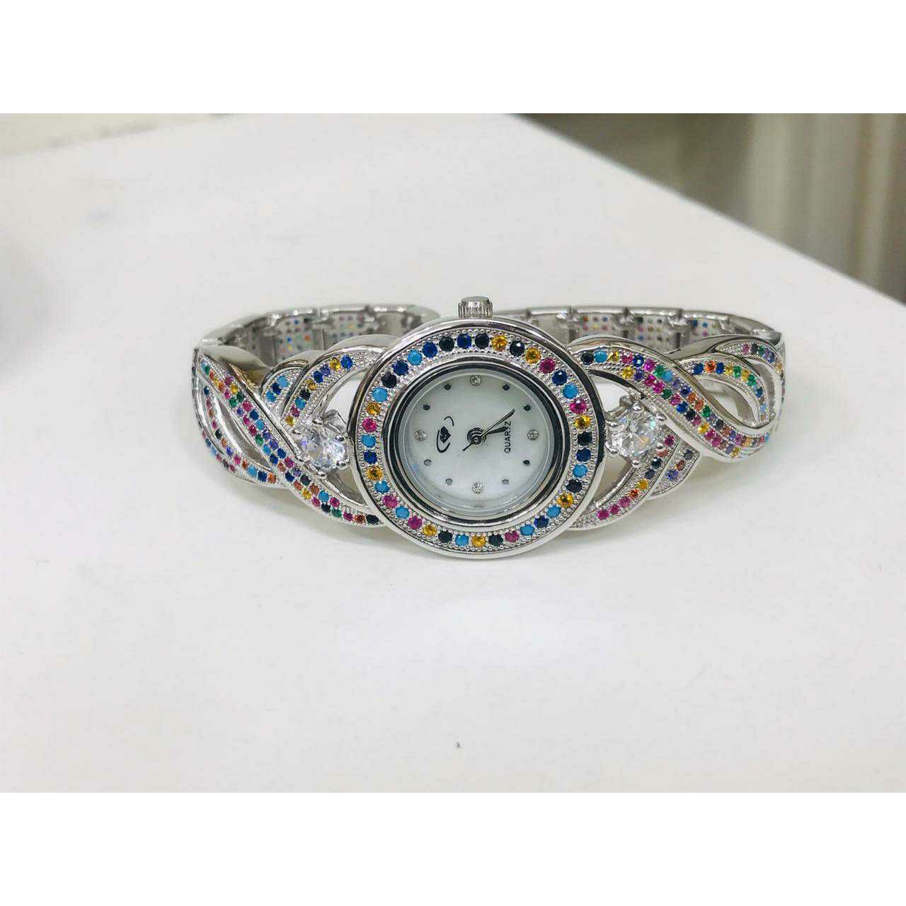 92.5 Sterling Silver Morden Look Watch Ms-2878